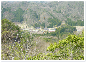 城下（黒坂）の眺め